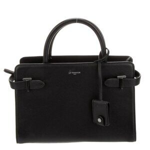 Le Tanneur Emilie Medium Pebble Grained Handbag